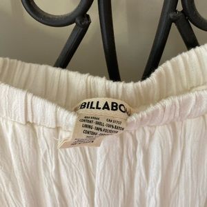 Billabong White Maxi Skirt